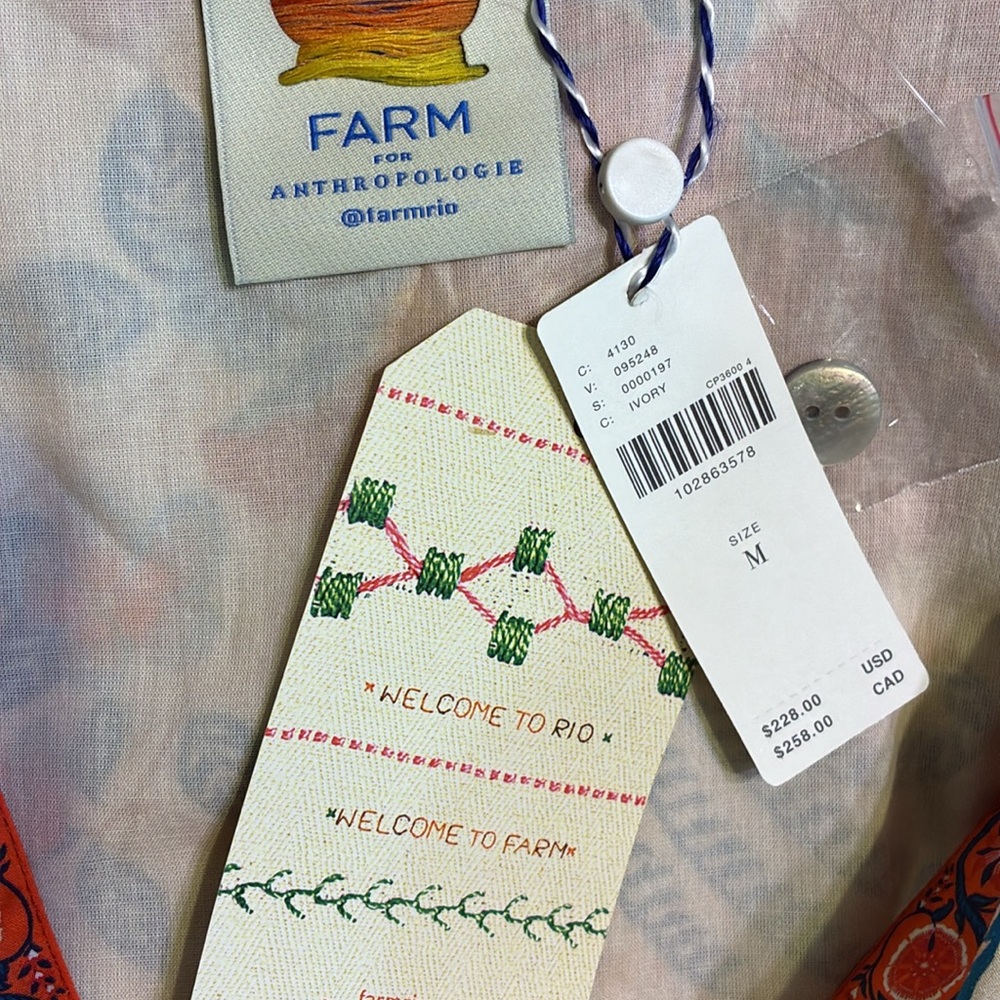 Farm Rio x Anthropologie NWT - Picture 16 of 16